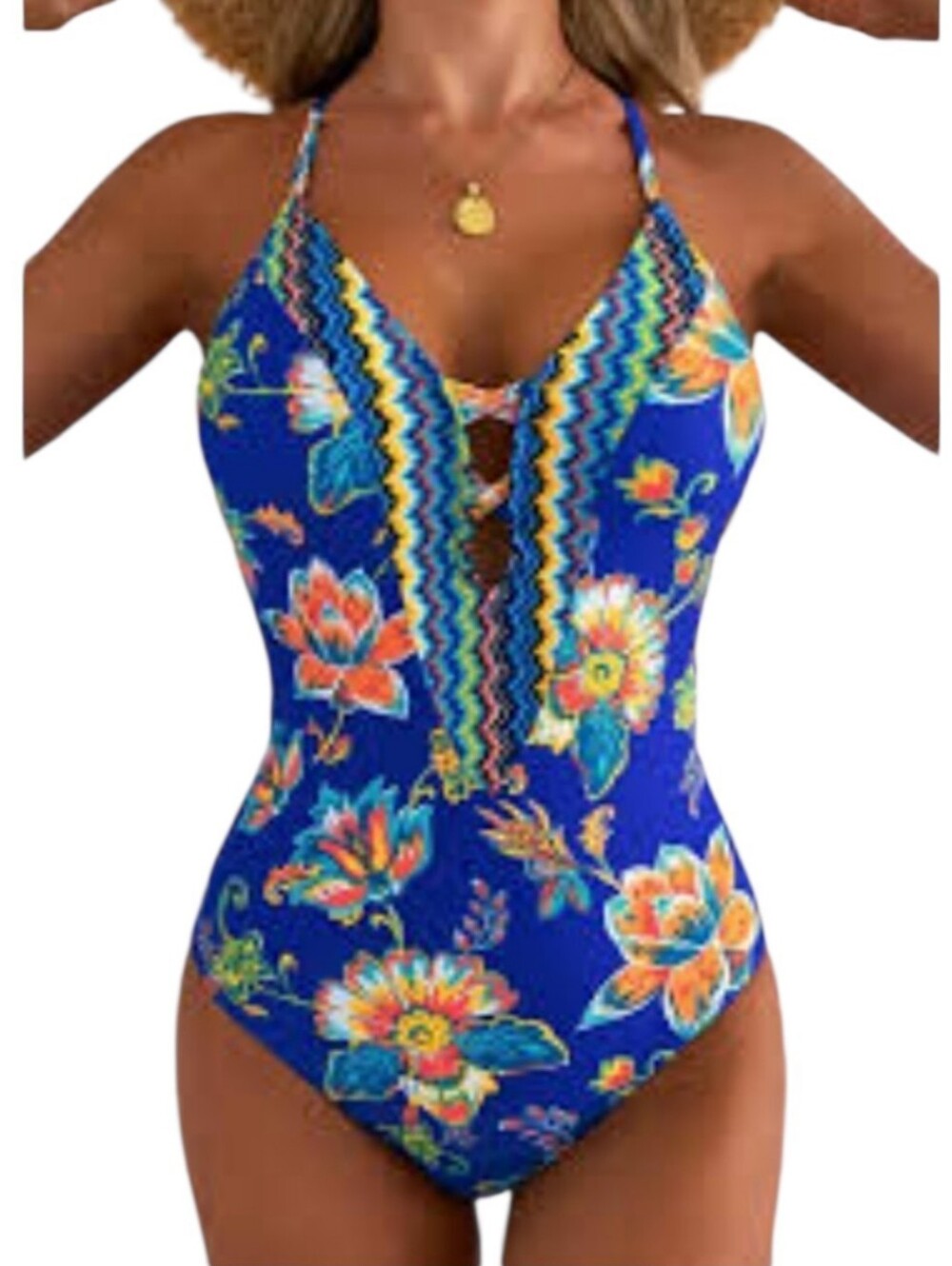 Women's One Piece Swimsuit Sz Large